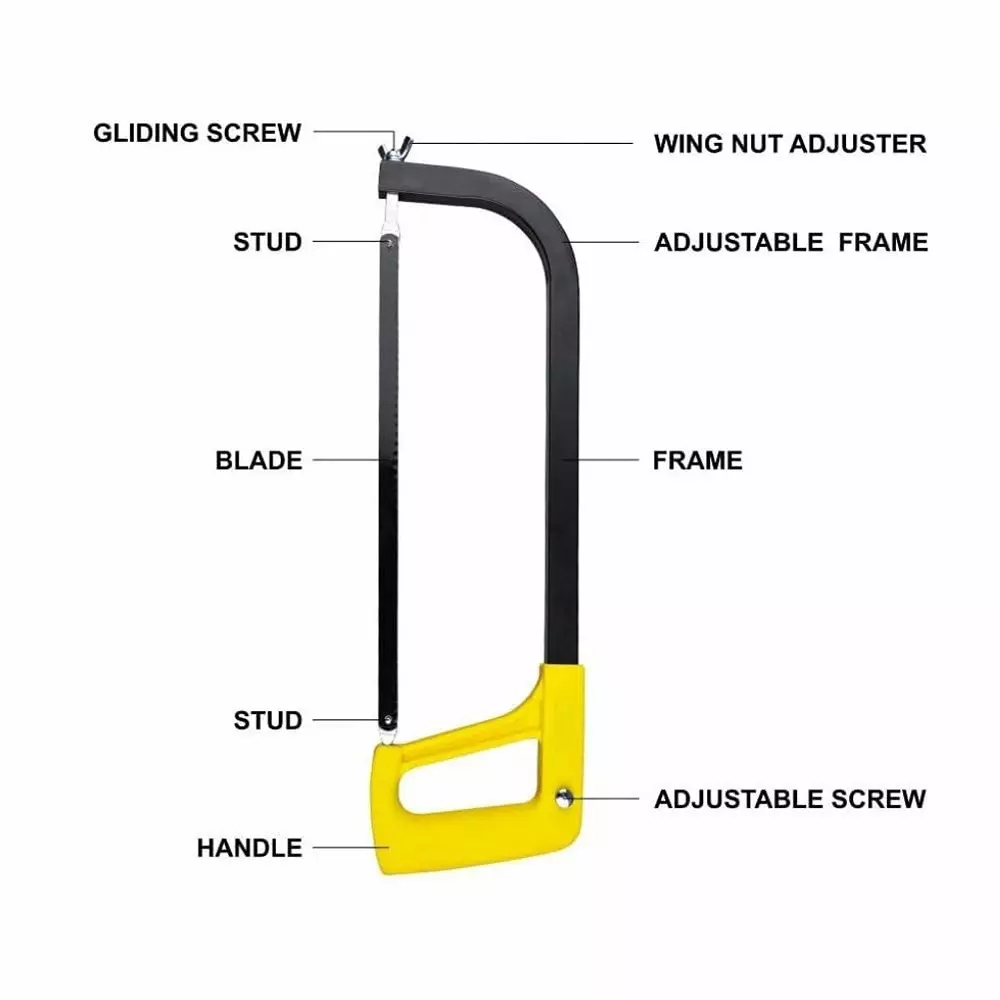 veltrix-heavy-duty-hacksaw-frame-with-5-blades-steel-hand-saw-for-cutting-metal-wood-pvc-and-plastic