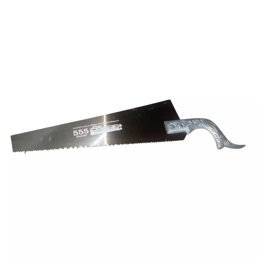 Sharp Handsaw 45.72 cm (18 inch) Aluminium Half Handle for Wood Cutting, 1242 (Pack of 6)