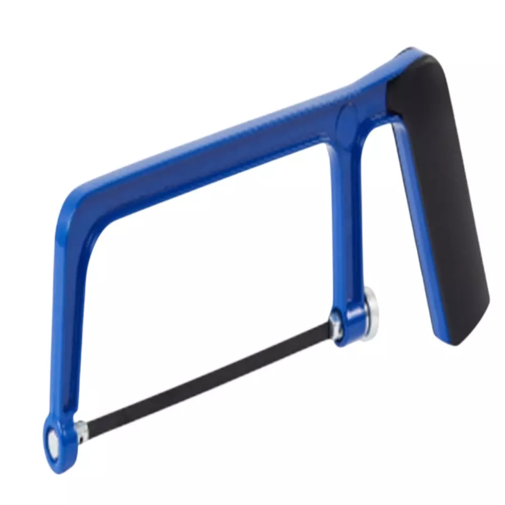Blue-Point 6 inch (152.4 mm) Junior Hacksaw Tri Direction Adjustable with Aluminium Alloy Frame and Rubber Grip Handle, BLPHSAW6