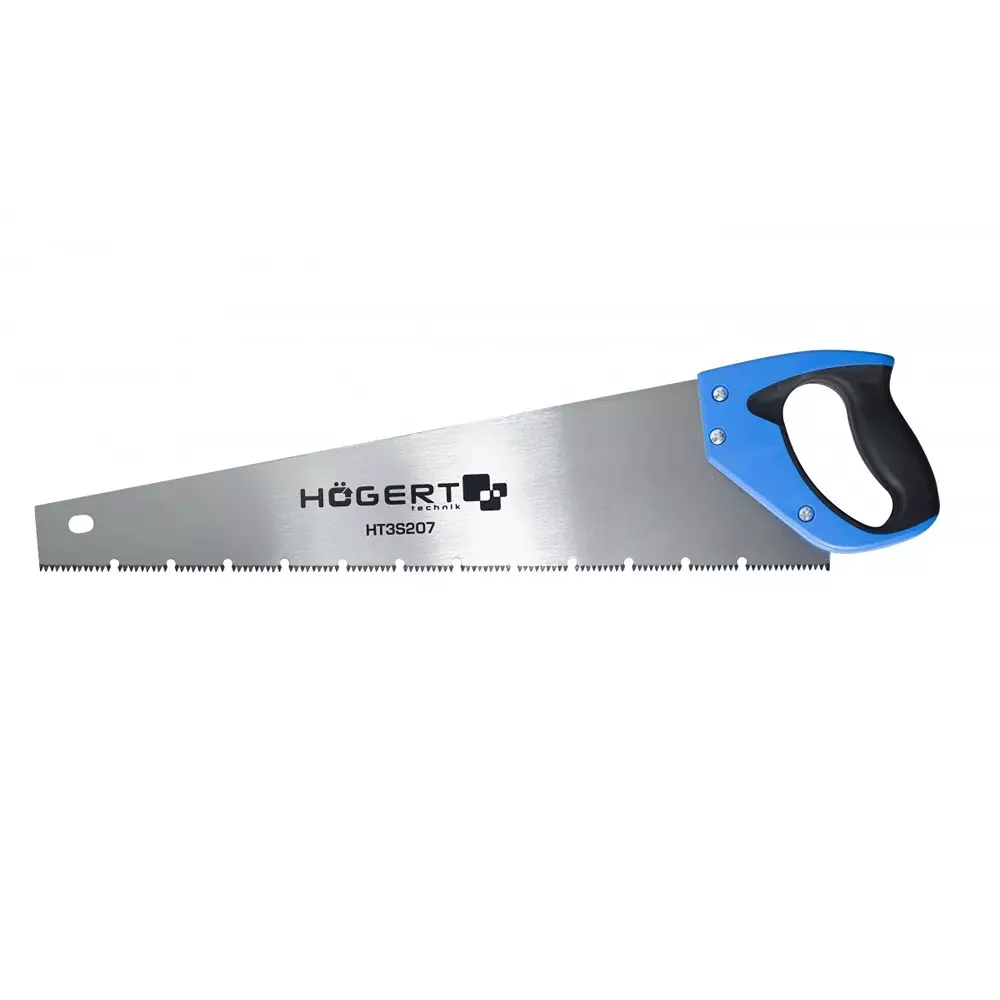 Hogert Technik Hand Held Saw 450 mm Length and 7 TPI for Precise and Extremely Fast Cutting, HT3S205