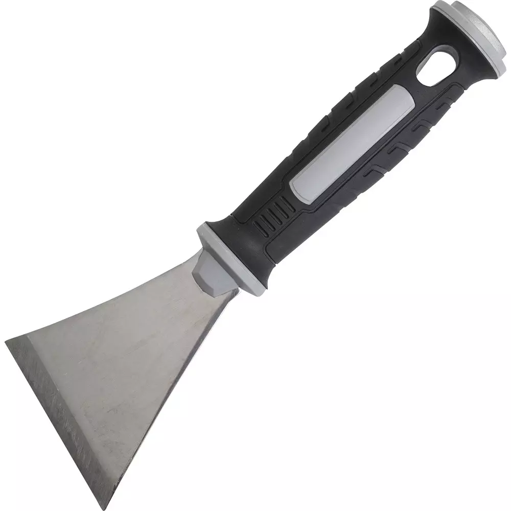 MonotaRO Stainless Steel Scraper With Striking Cap Oblique 75 234 mm Overall Length, 85470063