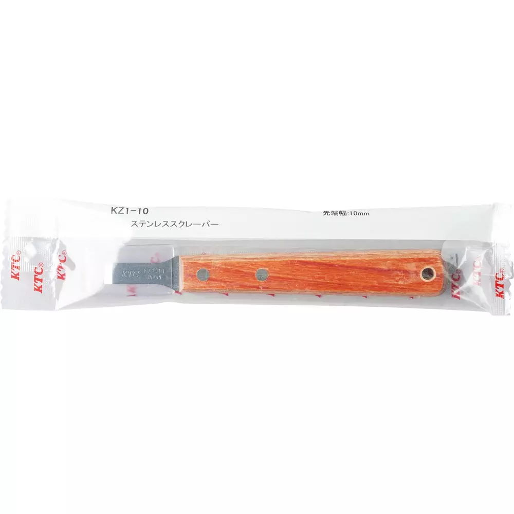 Ktc Stainless Steel Scraper 10 mm Blade Width 165 mm Length, KZ1-10
