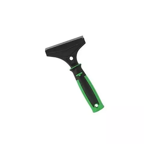 Unger SH000 Black/Green Plastic Ergo Tech Scraper 10cm