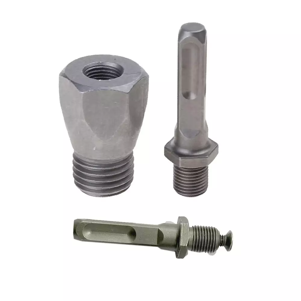 DY TOOLS SDS PLUS Diamond Drill Bit Set Carbon Steel Spiral Flute SDS-Plus Shank (Pack of 3)