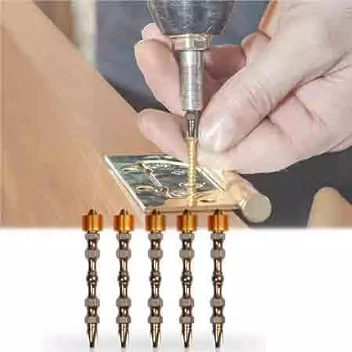 DY TOOLS Double Cross Head PH2 Screwdriver Bit Set Magnetic Collar 6.35 mm (1/4 Inch) Hex Shank (Pack of 10)