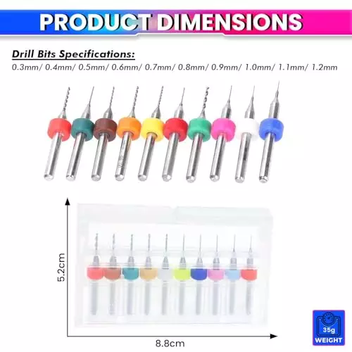 amicitools-pcb-drill-bits-set-10-pcs-03-12-mm-carbide-for-cnc-machines-circuit-board-diy-projects