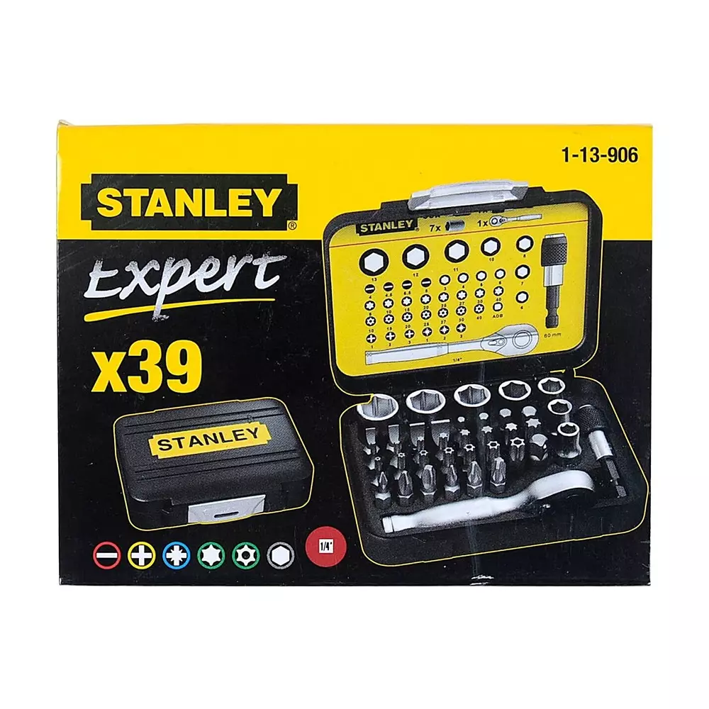 stanley-39-pcs-bit-socket-ratchet-set-with-14-inch-635-mm-square-drive-for-power-drill-impact-driver-more-1-13-906