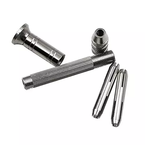 DY TOOLS Micro Drill Bit Set Aluminium & High Speed Steel Straight Shank 90° Angle (Pack of 11)