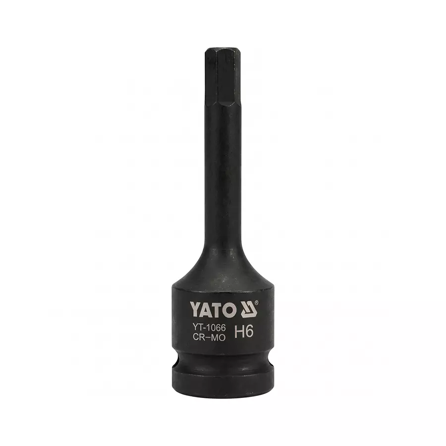 Yato 1/2 inch Drive Impact Bit Socket H6, YT-1066-H6