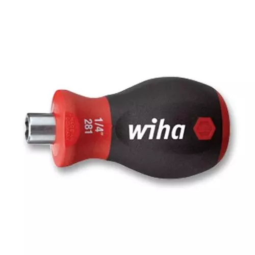 WIHA BIT HOLDER, CHUBBY, MAGNETIC, 1/4", 29463