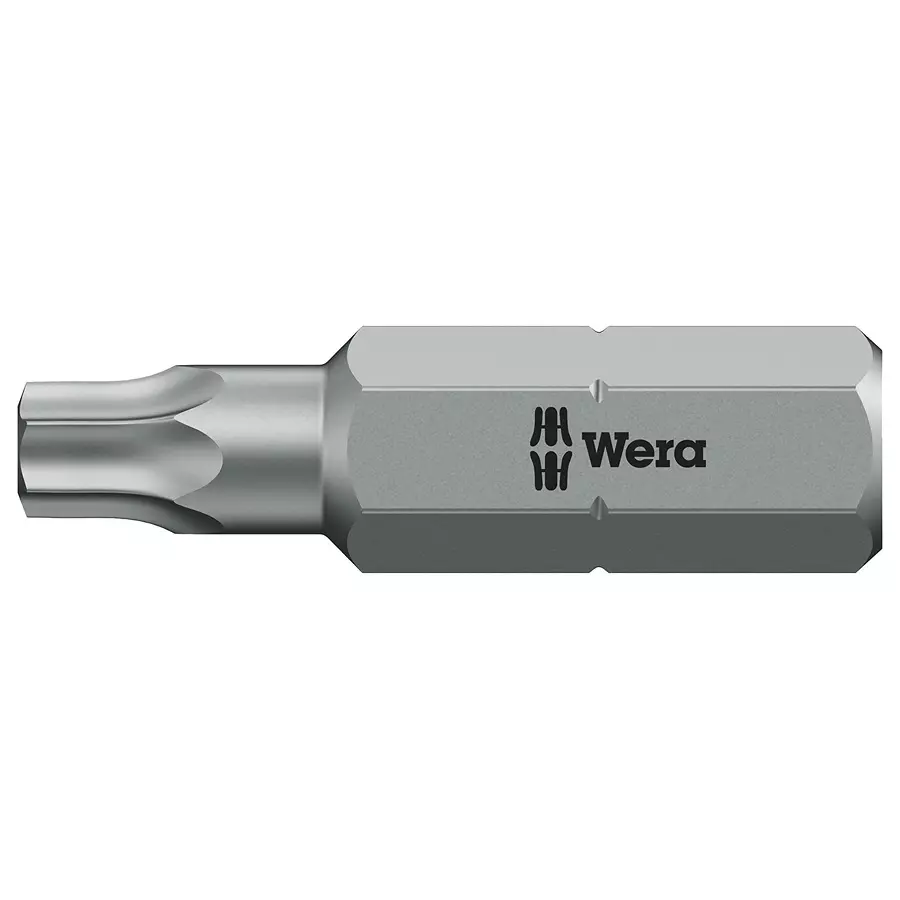 WERA TORX BIT, SIZE T10, 25MM, 05066485001