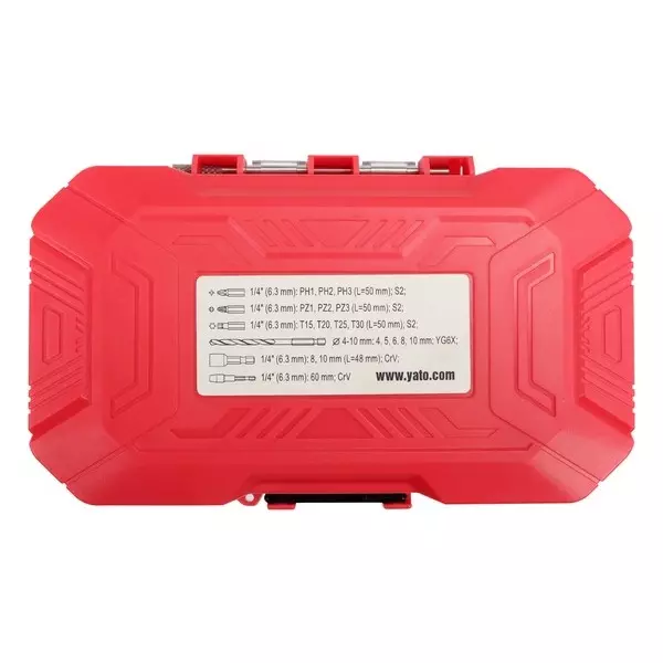 yato-18-pcs-impact-bit-set-14-inch-63-mm-drive-size-and-4-5-6-8-10-mm-drilling-diameter-yt-04615