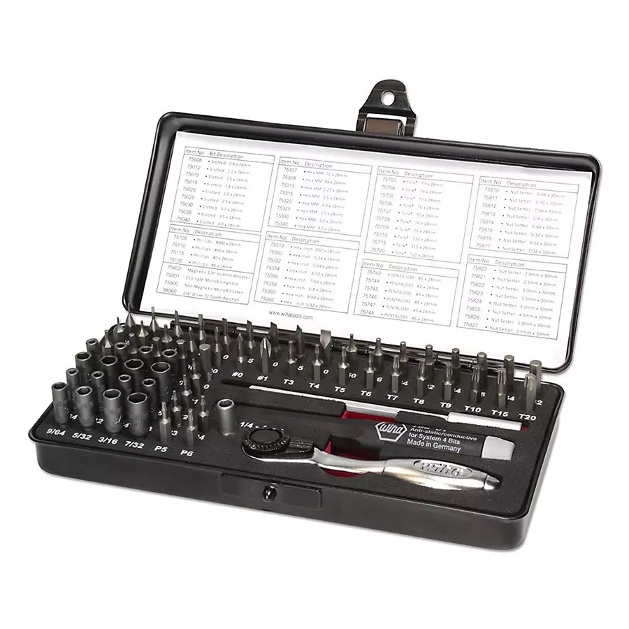 WIHA HEXAGON BIT SET, 39971