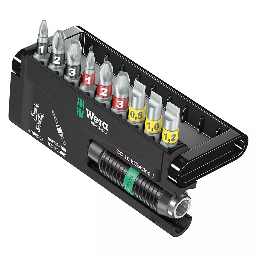 WERA BIT SET, BIT-CHECK, 8700-9/BTZ