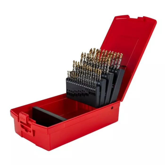 DORMER PRAMET Jobber Drill Set 51-Piece for Multi- material 6 mm max 1 Min, 5967627