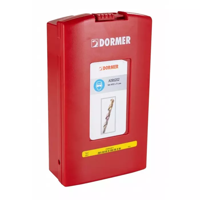 DORMER PRAMET Jobber Drill Set 51-Piece for Multi- material 6 mm max 1 Min, 5967627