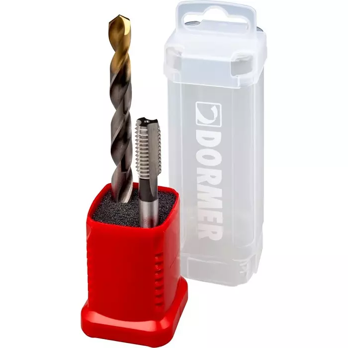 DORMER PRAMET Twist Drill Bit Set 2-Piece for Multi- material, L000E500M12NO3XA002