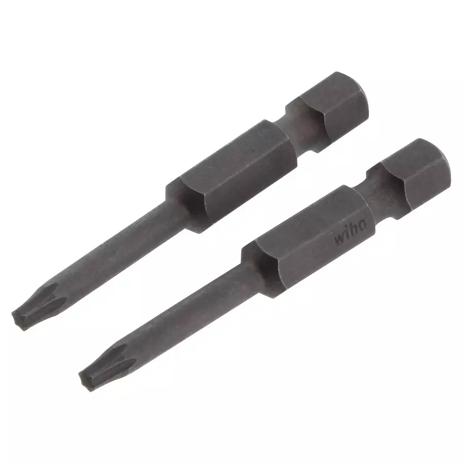 WIHA HEX BIT, TORX, T10, 50MM, 74506 (Pack of 2)