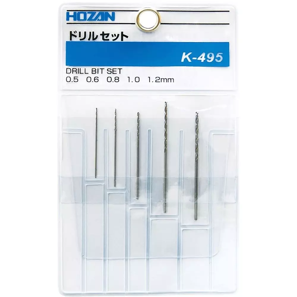 HOZAN Drill Bit Set, K-495 (Pack of 5)