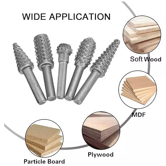 veltrix-5-pcs-rotary-burr-drill-bit-set-6-mm-shank-wood-carving-rasp-files-for-dremel-engraving-grinding