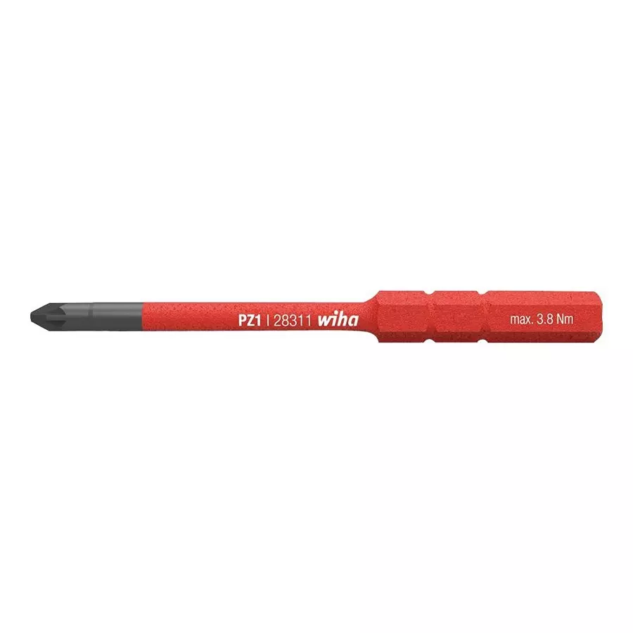WIHA POZIDRIV BIT, PZ2, 75MM, 34586