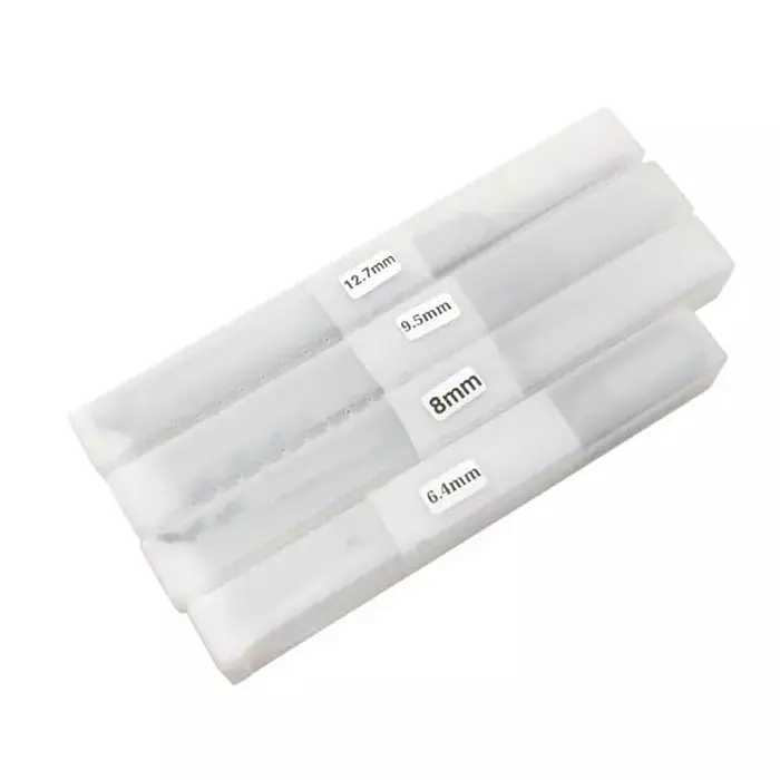 DY TOOLS Twist Drill Bit Set High Speed Steel Square Shank 6, 8, 10 & 12.7 mm Bit Size (Pack of 4)