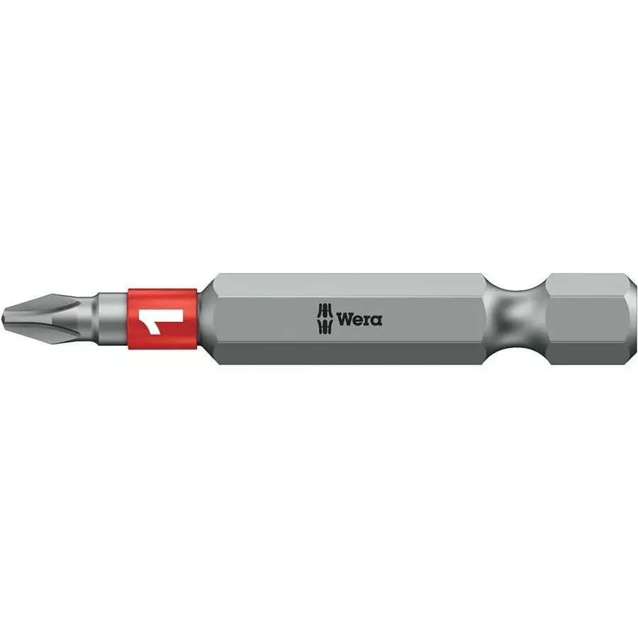 WERA PHILLIPS BIT, SIZE PH1, 50MM, 05059550001