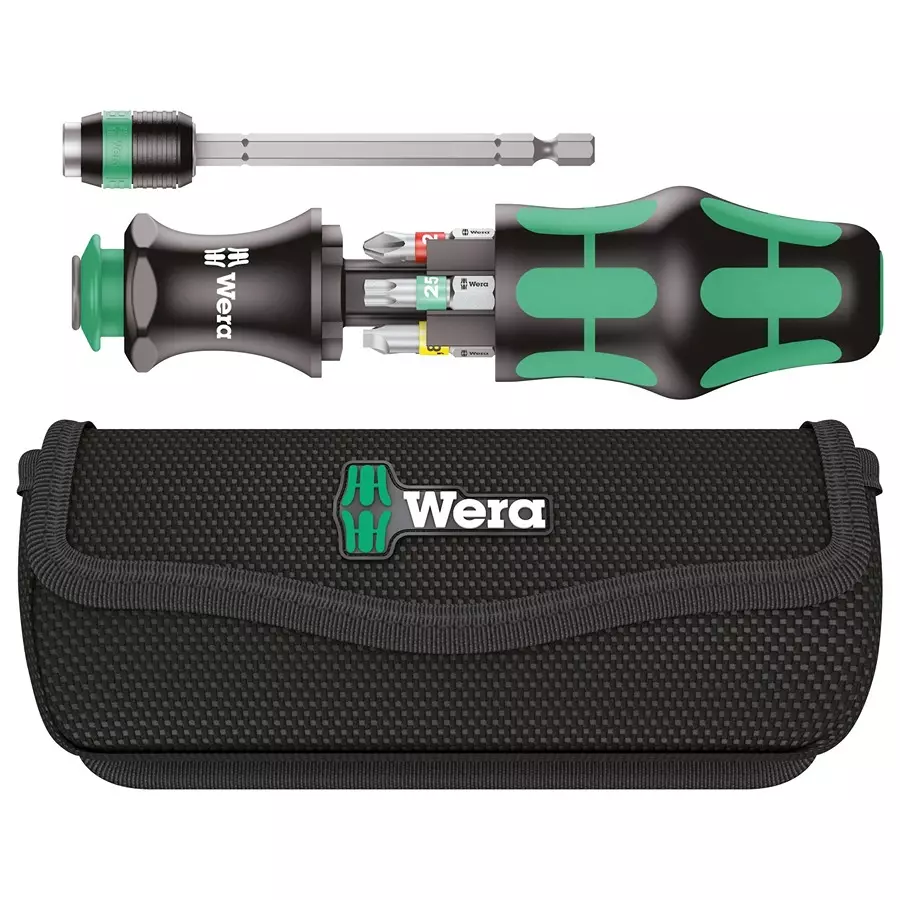 WERA COMBI DRIVER, PH/PZ/TX/SLOTTED, 7 PC, 05051016001