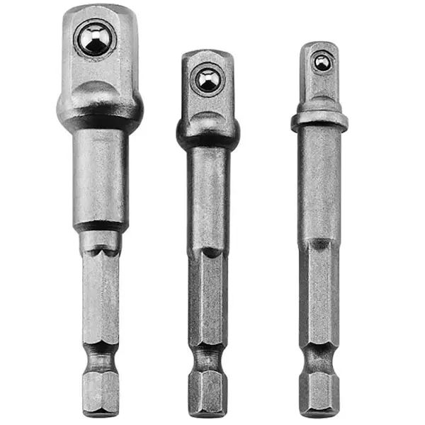 YADAV 3 Pcs Hex Shank Nut Driver Socket Drill Bits