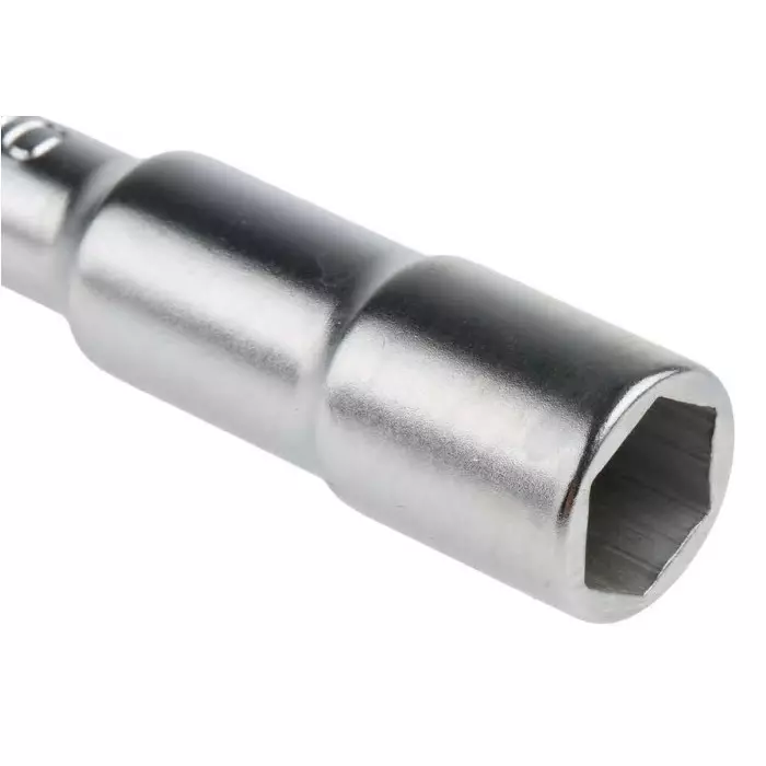 Facom Hex Tubular Box Spanner, 10 mm Tip, 129 mm Overall, 75.1