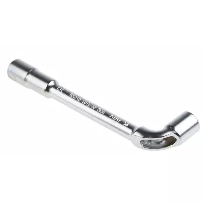 Facom Hex Tubular Box Spanner, 10 mm Tip, 129 mm Overall, 75.1