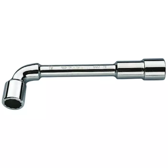 Facom Hex Tubular Box Spanner, 18 mm Tip, 195 mm Overall, 76.18