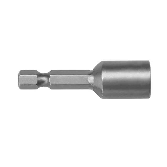 Ajay Drive Nut Runner Magnetic Silver Special Steel 10x65 mm, AJ-NR (Pack of 12 Pcs)