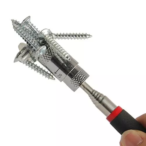 Generic Telescopic Pick up Tool Magnetic Mini LED Magnet Tool
