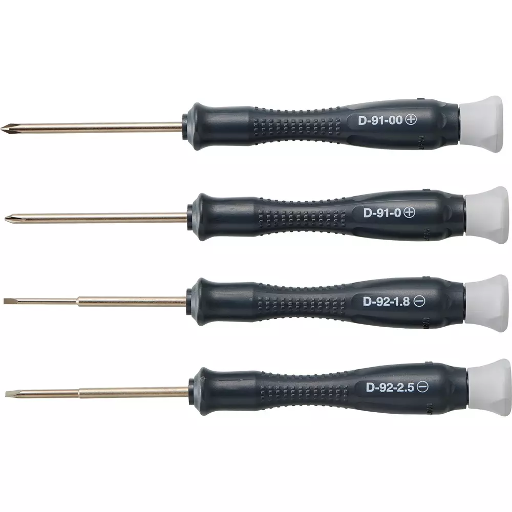 HOZAN Esd Precision Screwdriver Set, D-912