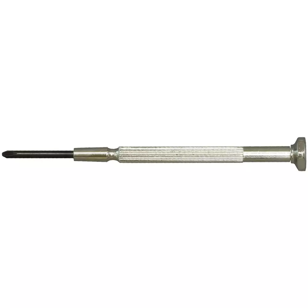 HOZAN Precision Screwdriver Φ mm Shank Dia No.1 Tip Size, D-20-12