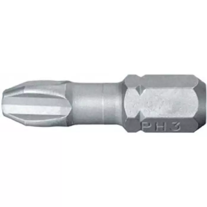 Facom Phillips Screwdriver Bit, PH2 Tip, EP102T.J3