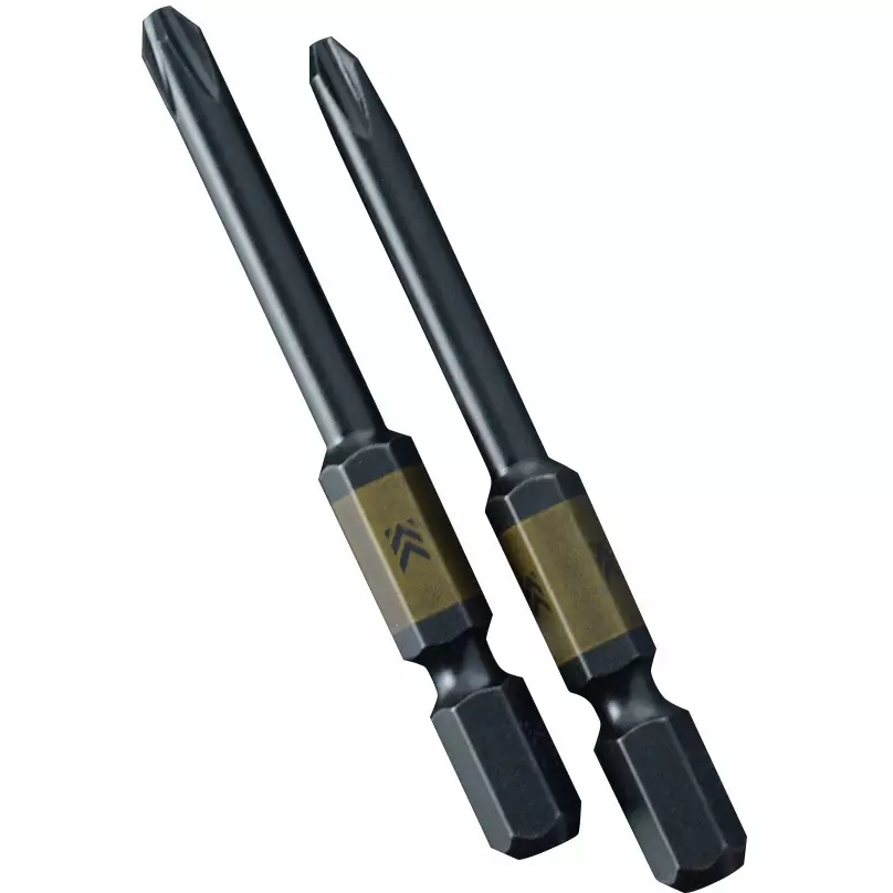 FUJIYA Step Bit 2-Piece Set 65 mm Overall Length, 5202D-65-BG