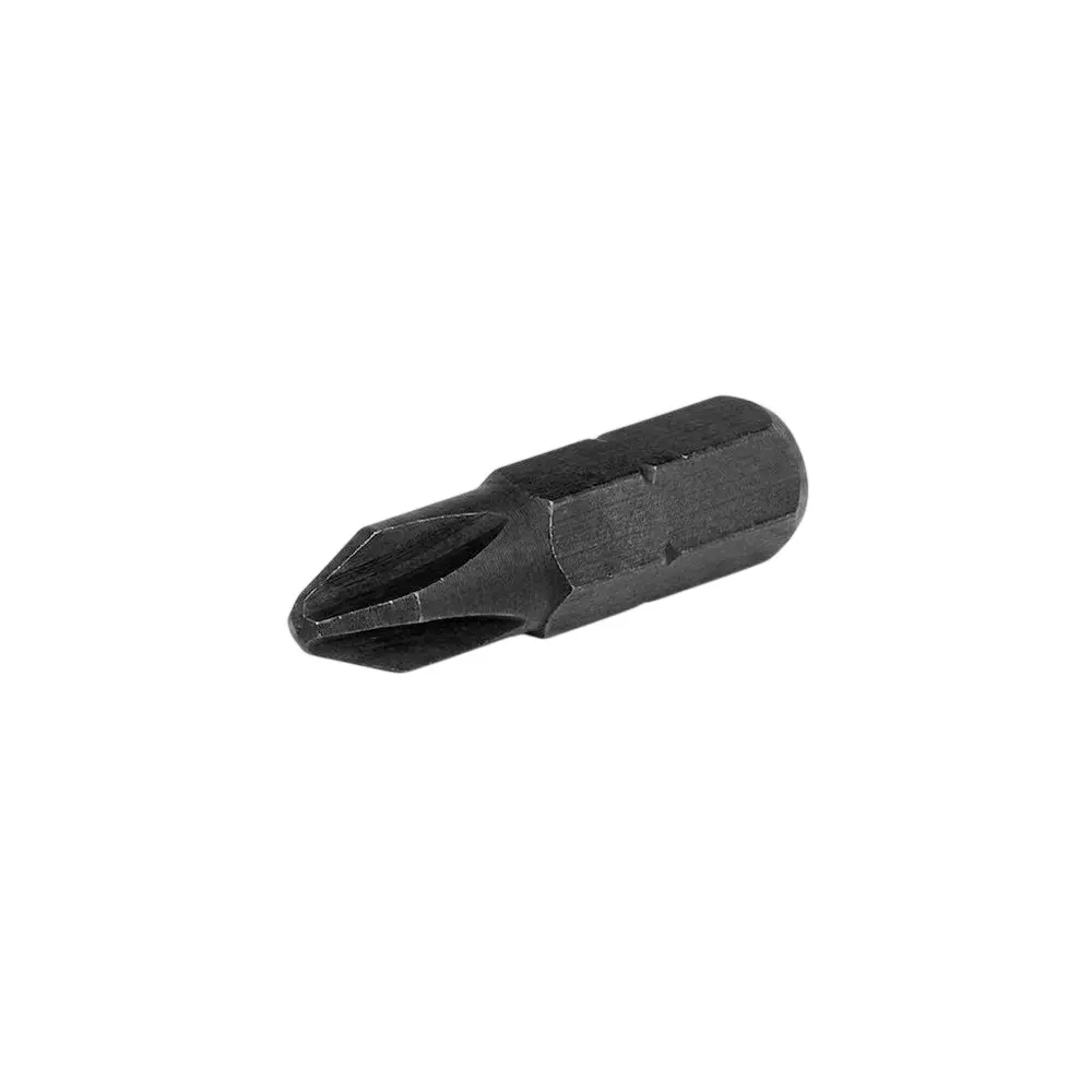 Blue-Point Phillips Screwdriver Bit Black Color Alloy Steel Body 1 inch (25.4 mm) Length and Size 2, BLPPB2