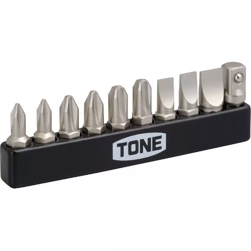 TONE Driver Bit Set One Head BT-P1 - BT-P2 - BT-P3 - BT-M5.5 - BT-M6 - BT-M8, BTPM6S (Set of 6 Pcs)