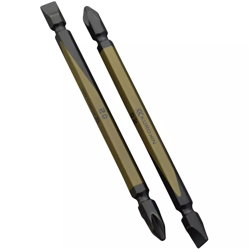 FUJIYA Double-Ended Combi Bit Set Φ6.35 Shank Dia, 52602-110-BG