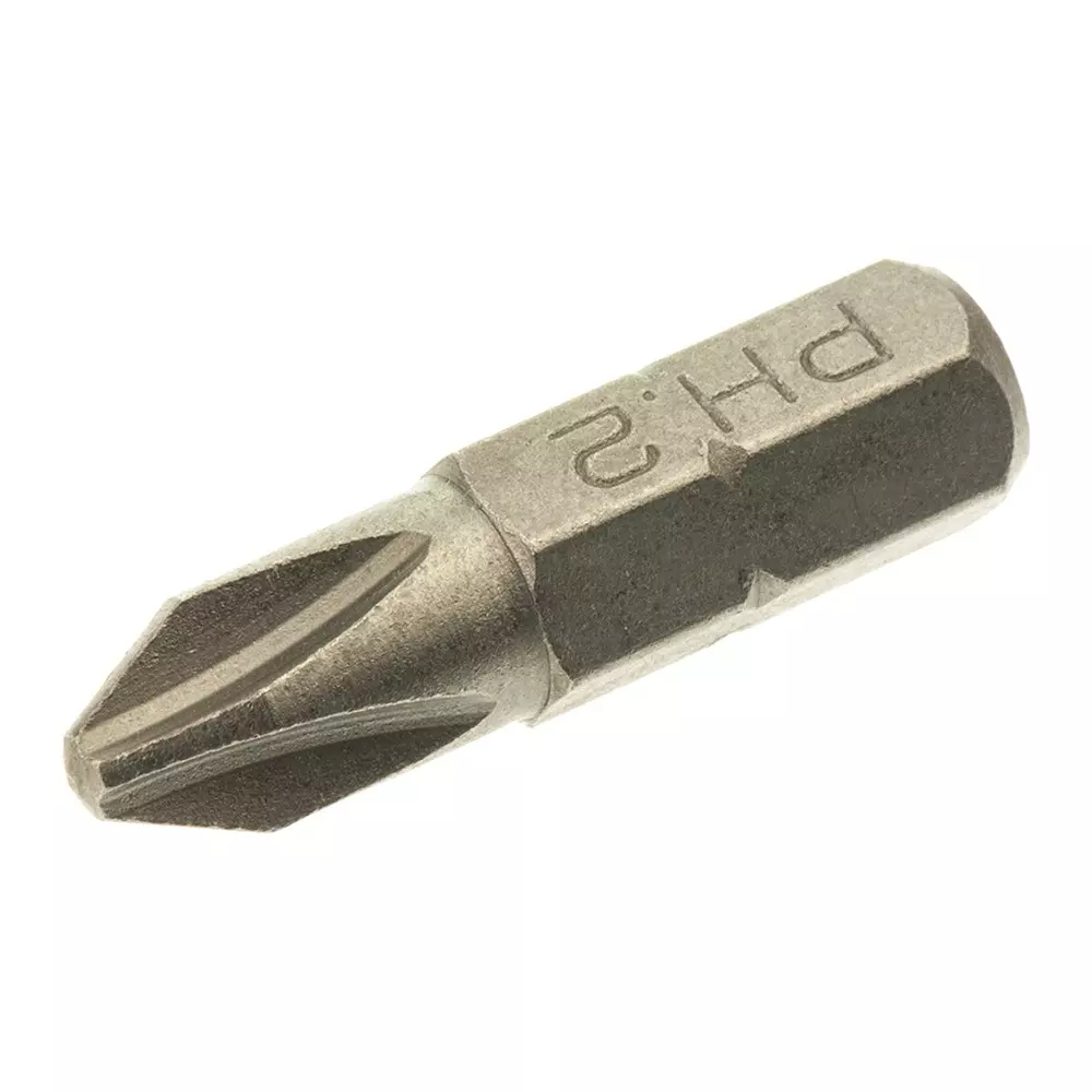 RS PRO Bit Set 50 Piece PH2 Phillips Chrome Molybdenum Steel, 2658347 (Pack of 50 Pcs)