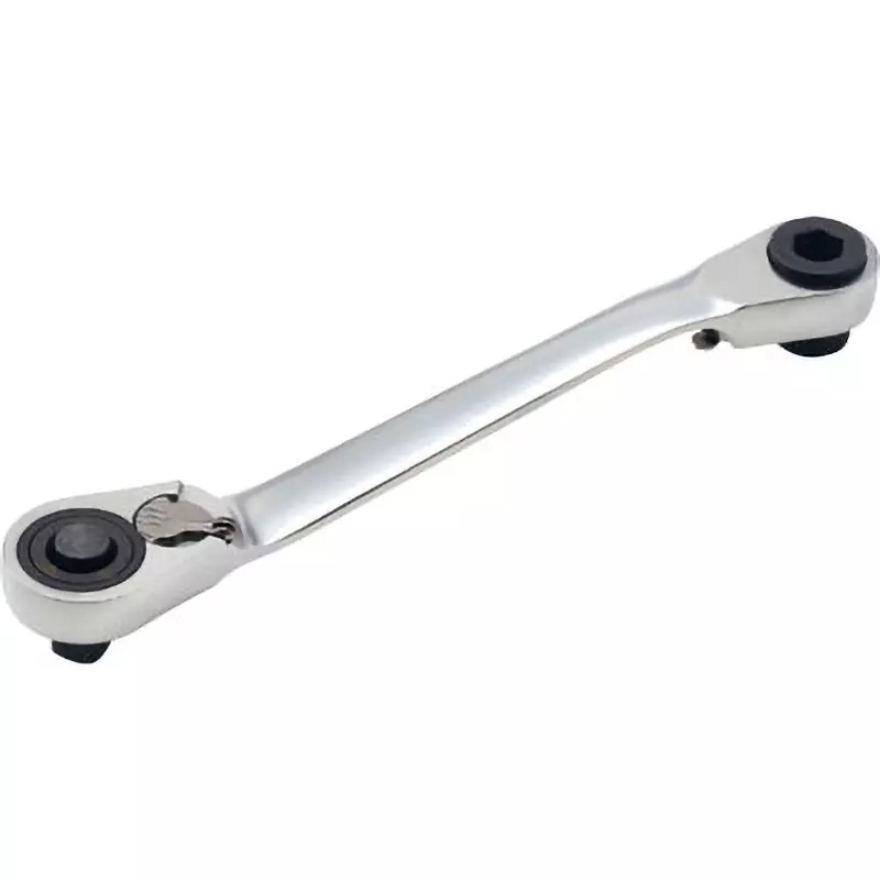 TRUSCO Bit Combined Ratchet Handle Chrome Vanadium Steel, TSBRHB2