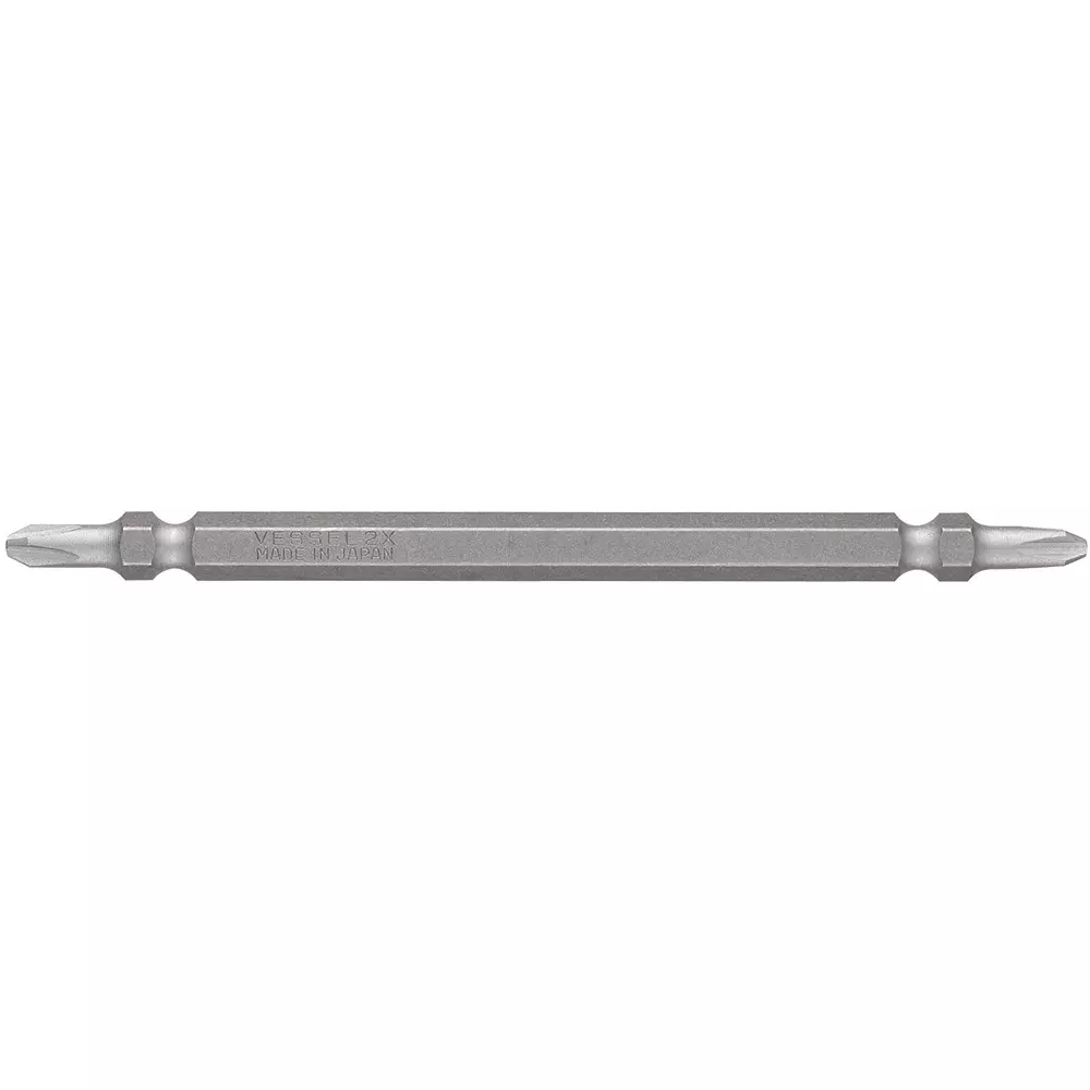 Vessel Easy-To-Read Bit 110 mm Overall Length Plus (+) Tip, DS5P2110 (Pack of 5 Pcs)