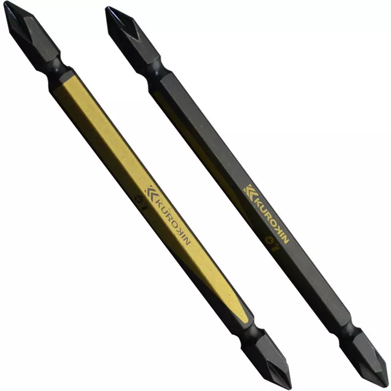 FUJIYA Double End Bit 110 mm Overall Length, 5102-110-BG (Pack of 2 Pcs)