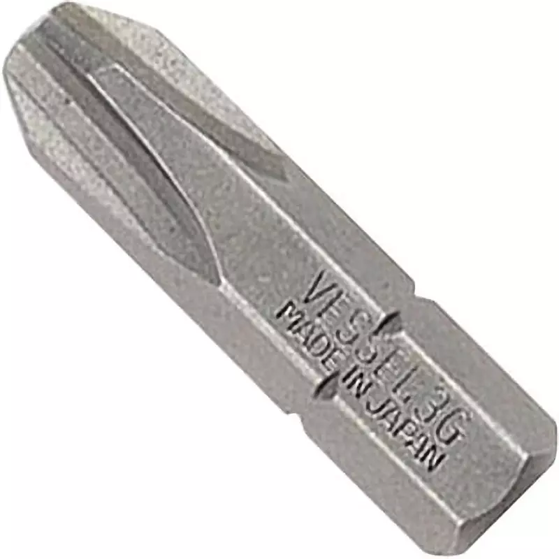Vessel Short Driver Bit B33 25.4 mm Overall Length, B33125.4H (Pack of 10 Pcs)