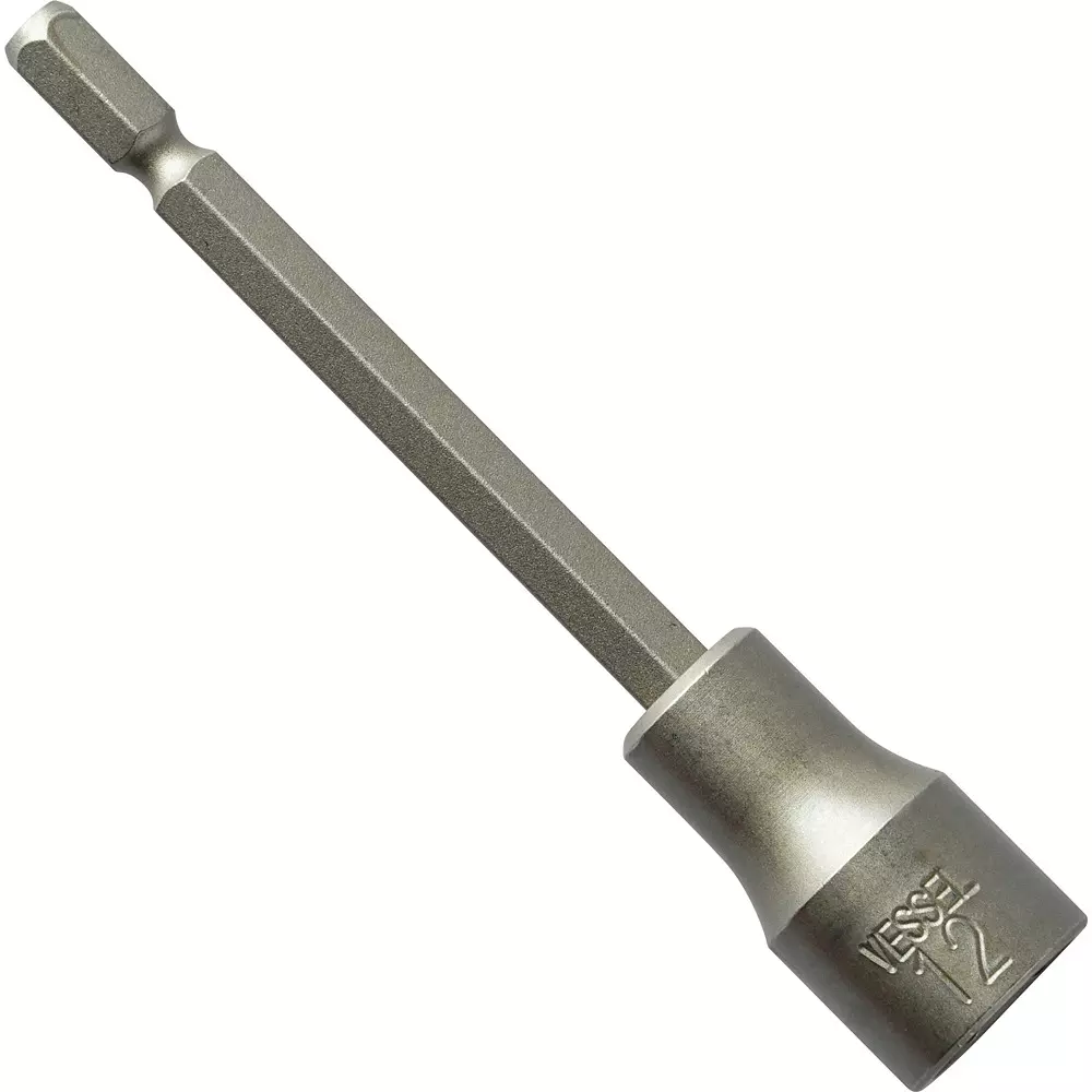 Vessel Socket Bit 100 mm Overall Length, A20 H 12X100