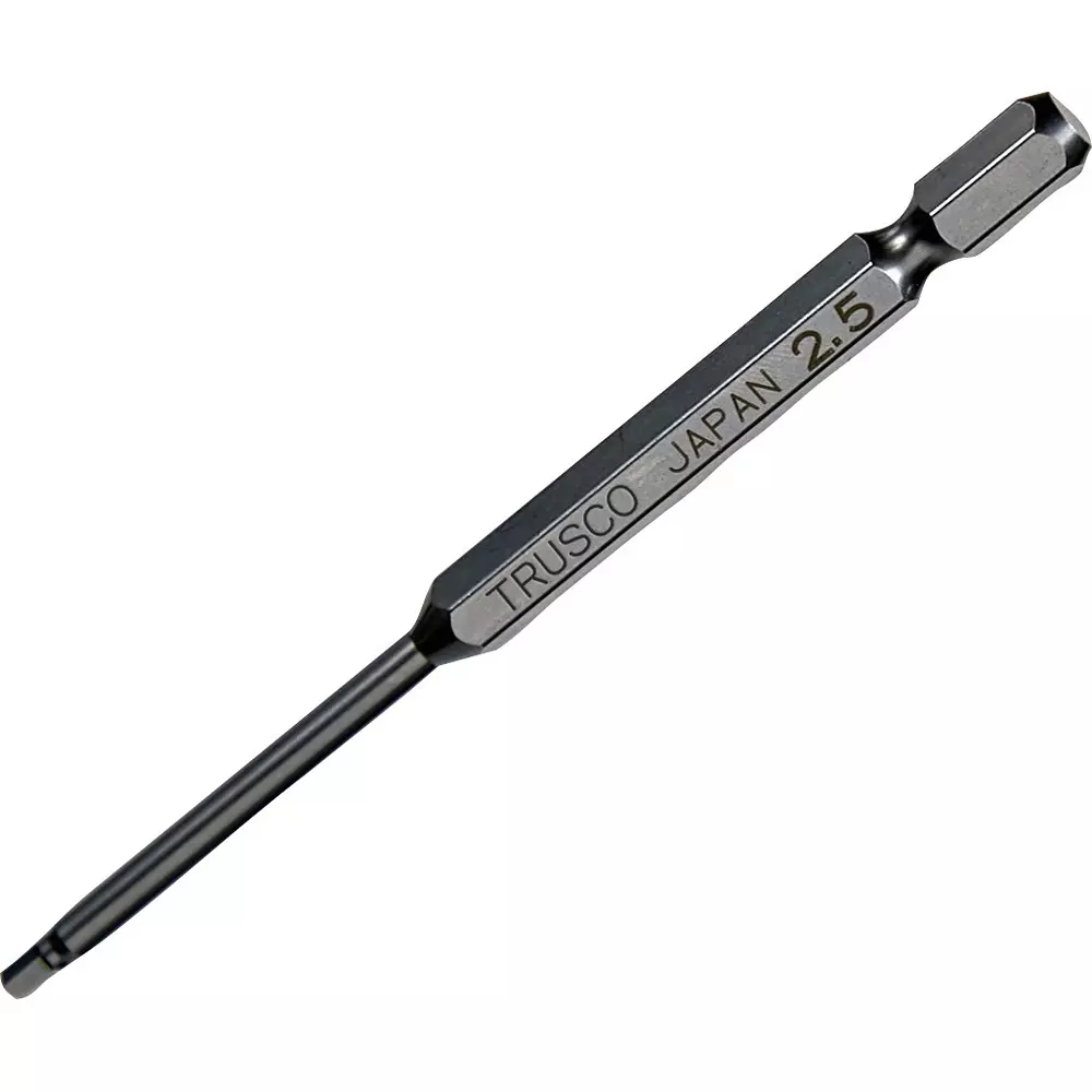 Buy TRUSCO Hexagon Bit 2.5 mm Maximum Jaw Opening, THBM-25 Online at ...