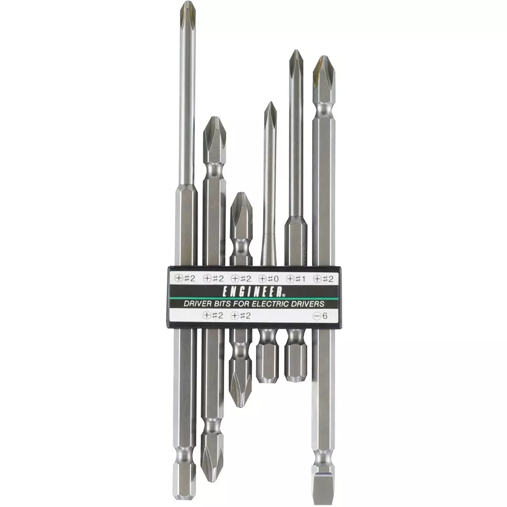 Engineer Both Head Bit Set, DR-16 (Pack of 6 Pcs)