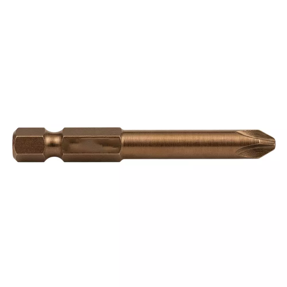 Multitec Slotted Screw Driver Bit Single Ended S-6 Head Size 50 mm Length for Industrial Use